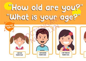 What are some common responses to the question how old are you? in English?
