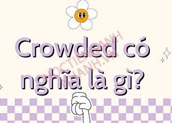 Crowded đi với giới từ gì? Nghĩa và vị trí Crowded trong câu tiếng Anh