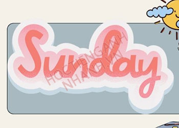 Sunday nghĩa là gì? Ý nghĩa và cách đọc của Sunday