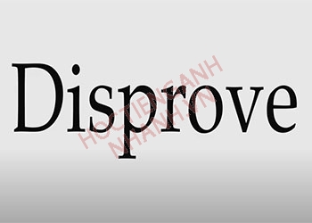 Quá khứ của disprove là gì? Mẹo chia động từ disprove đơn giản dễ hiểu