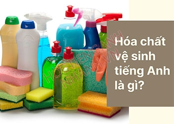 Hóa chất vệ sinh tiếng Anh là gì và những từ vựng liên quan