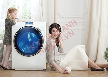 Máy giặt cửa trước tiếng Anh là gì? Một số cụm từ liên quan