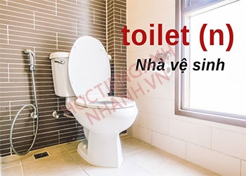 Nhà vệ sinh tiếng Anh là gì? Ví dụ và các cụm từ liên quan