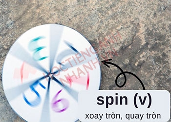 Quá khứ của spin là gì? Chia động từ spin theo thì tiếng Anh