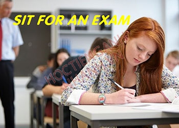 Sit for an exam là gì? Phân biệt sit for an exam và take an exam