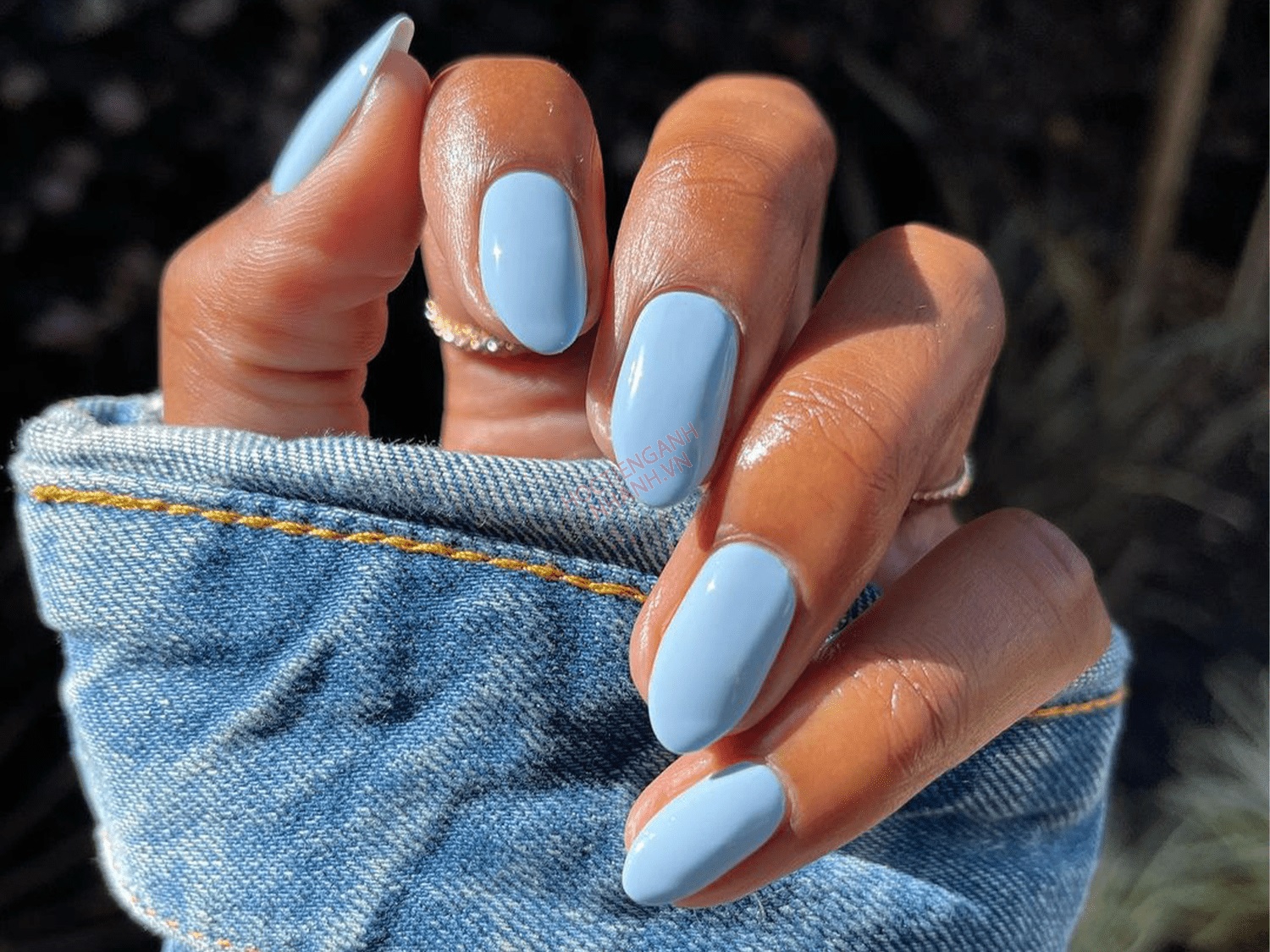 14 Baby Blue Nail Ideas That Put an Elevated Twist on the Classic Color