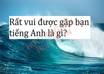 Rất vui được gặp bạn tiếng Anh là gì? Phát âm và câu đồng nghĩa