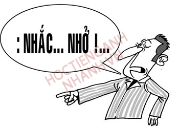 Nhắc nhở tiếng Anh là gì? Cách đọc đúng phiên âm