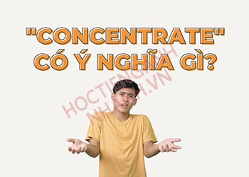 Concentrate đi với giới từ gì? Cấu trúc và cách dùng chi tiết