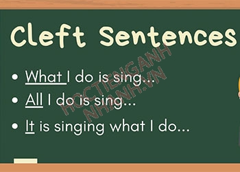Cleft sentence là gì? Cách dùng chuẩn và bài tập áp dụng