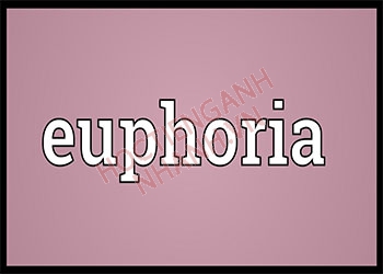 Euphoria nghĩa tiếng Việt là gì? Các từ đồng nghĩa với euphoria