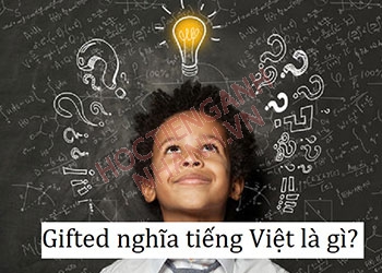 Gifted nghĩa tiếng Việt là gì? Cách phát âm và từ đồng nghĩa