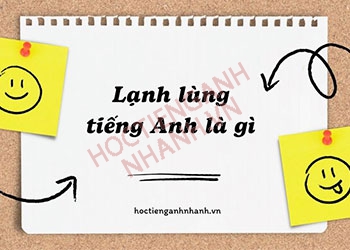 Lạnh lùng tiếng Anh là gì? Cách phát âm bằng giọng chuẩn